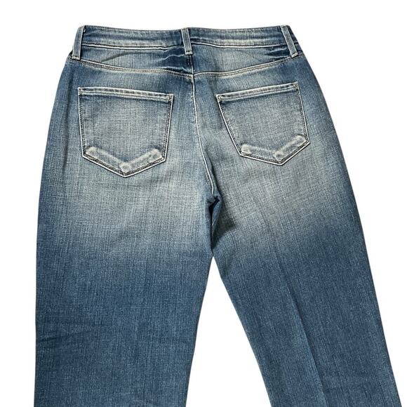 NWOT Lanston Mom Jeans Size 25 Super Soft Size 25 Blue Light Wash Jeans Classic - Picture 3 of 10